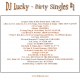 DJ Lucky - Dirty Singles 1